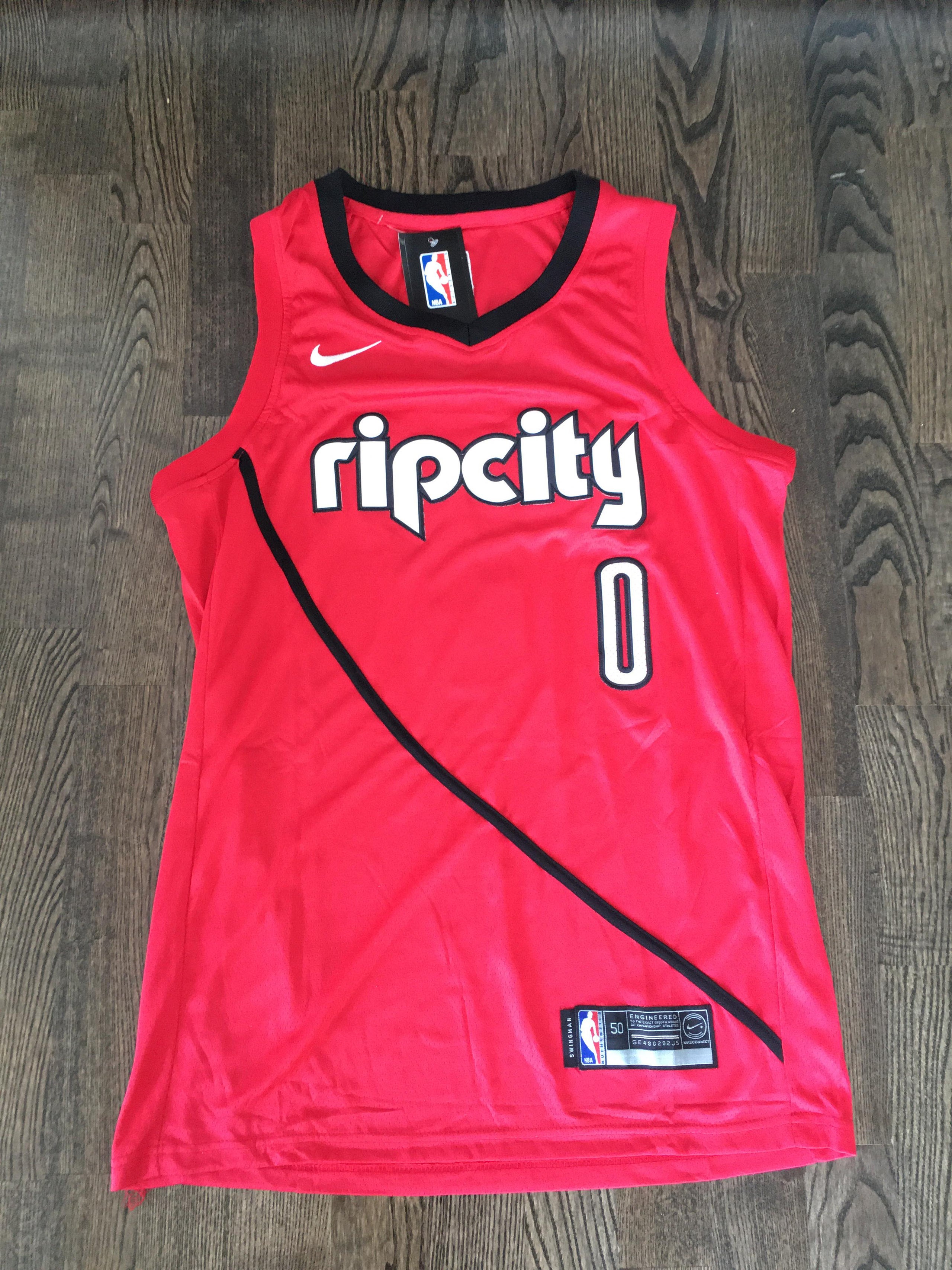 Rip city jersey cheap 2019